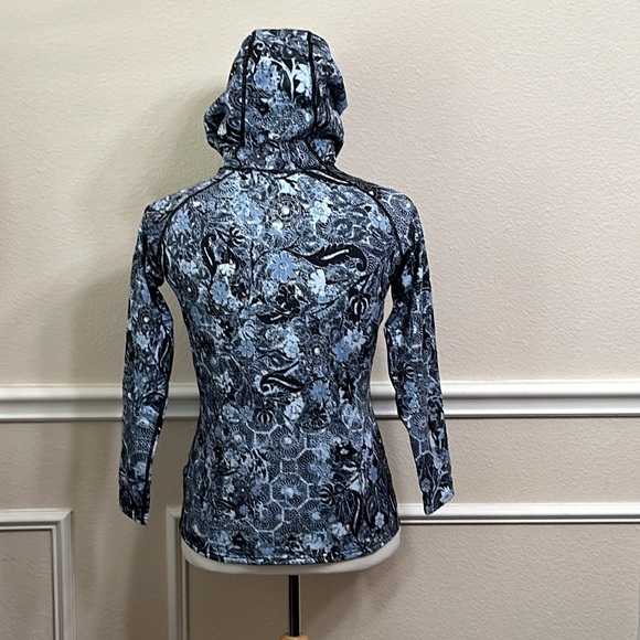 Polarmax 3.0 SUPER MIDWEIGHT HOODIE BASELAYER - Blk floral - Picture 6 of 12